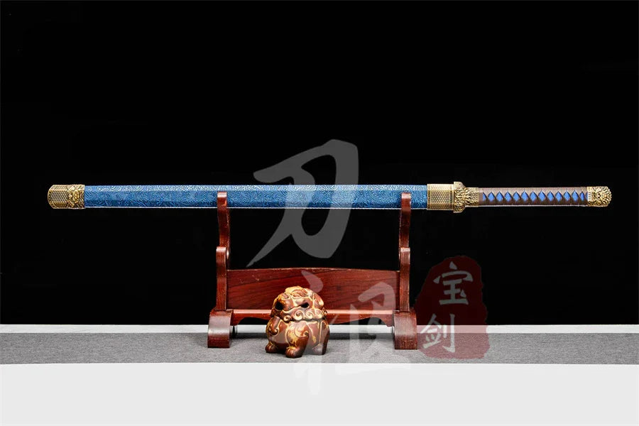 Ancient sword/Longquan Tang sword/Tang sword/cold weapon ornaments integrated sword Han Chinese sword